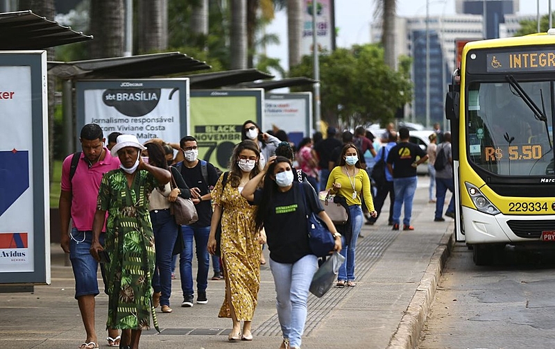 Covid-19: transmissão viral está em 0,90 nesta segunda, 18, um aumento em relação aos dias anteriores. Foto: Marcelo Camargo/Agência Brasil