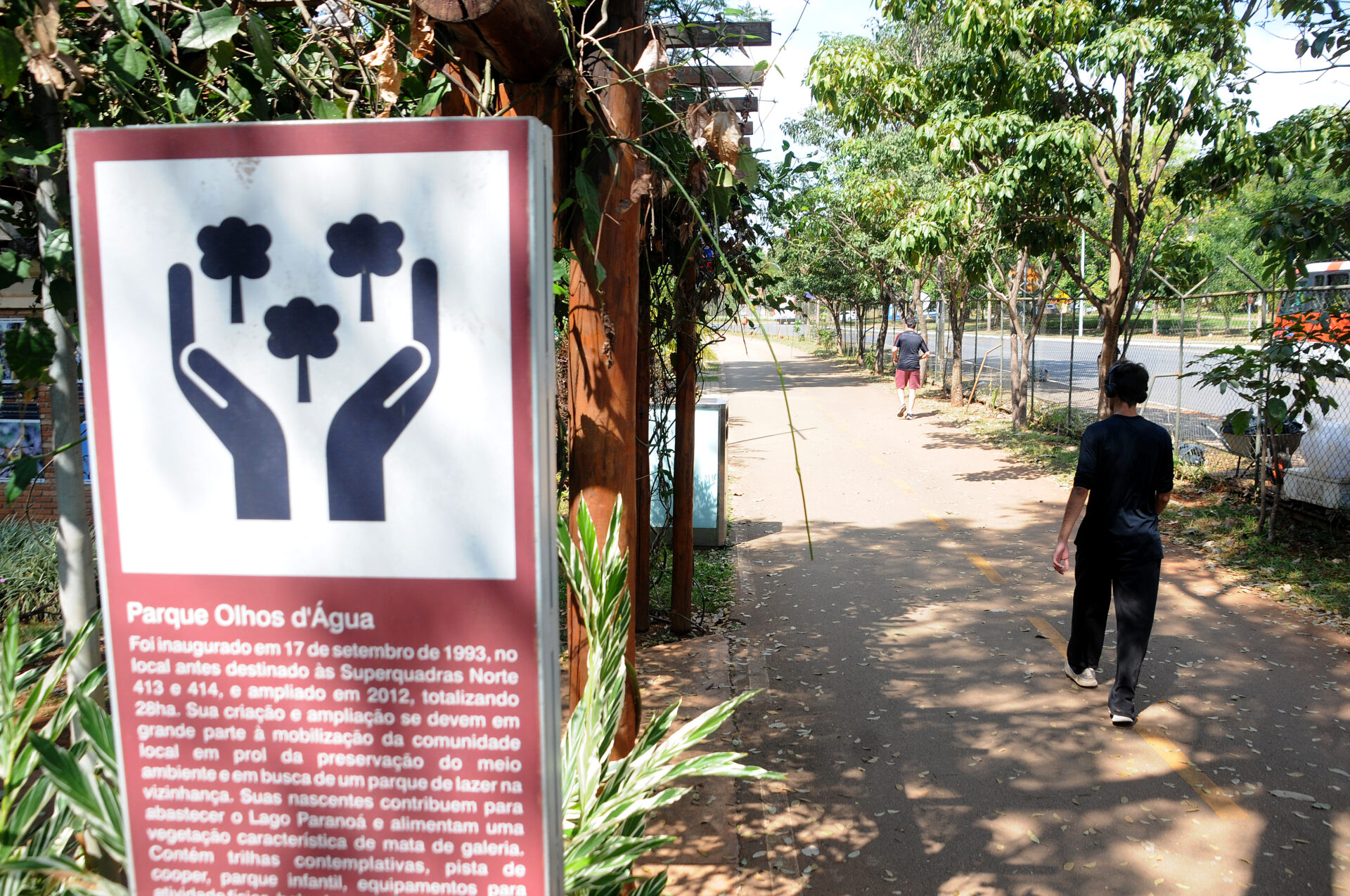 Unidades de conservação são parques em que áreas de uso público e de preservação convivem juntas. Foto: Lúcio Bernardo Jr/Agência Brasília