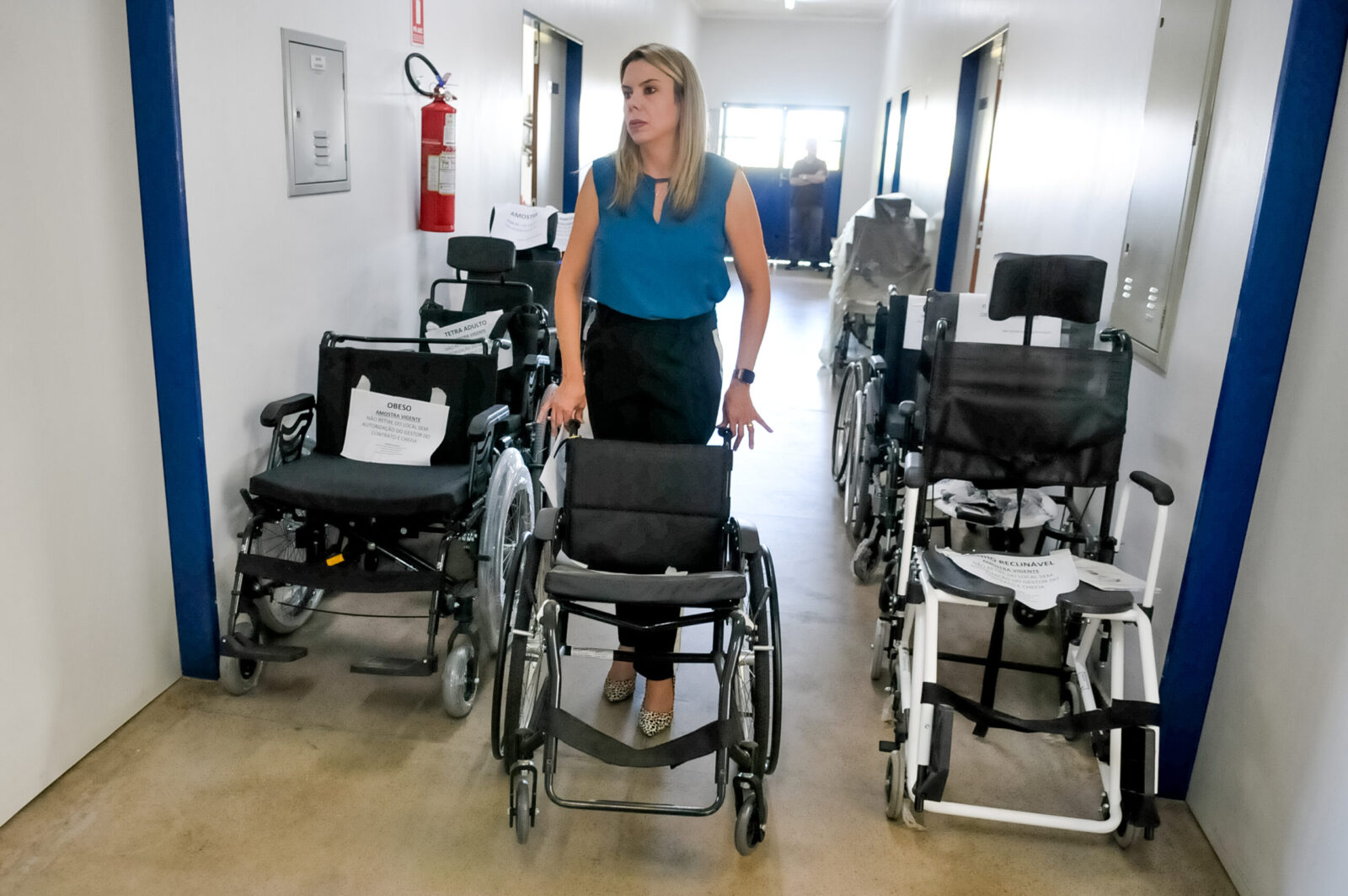 Órteses e Próteses: Aparelhos são comprados ou fabricados pela Oficina Ortopédica e distribuídos pelo Núcleo de Atendimento Ambulatorial. Foto: Renato Araújo / Agência Brasília