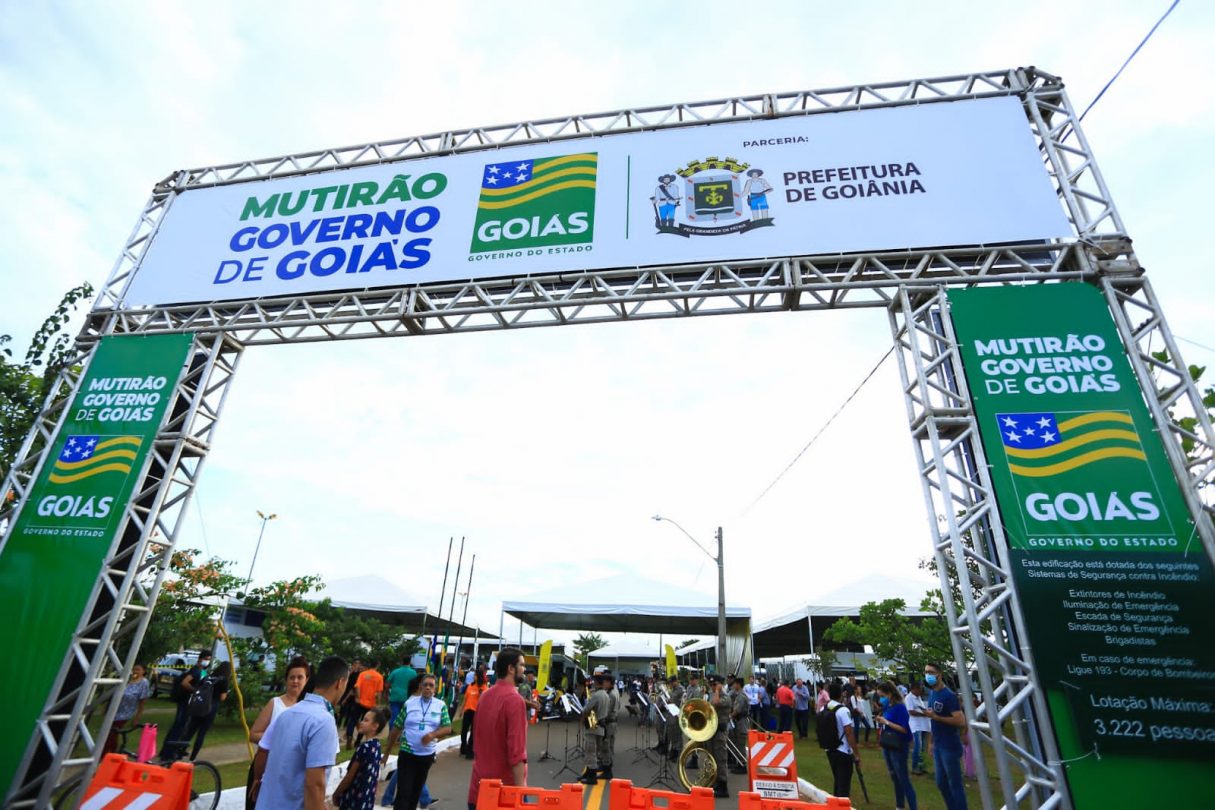 Mutirão Governo de Goiás entrega benefícios e oferta empregos, consultas médicas e emissão de documentos, entre outros serviços. Fotos: Secom