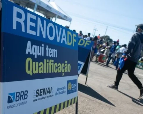 Renova-DF: As oportunidades são destinadas a participação de curso de qualificação profissional para carpinteiro, jardineiro e outros. Foto: Hugo Barreto/Metrópoles