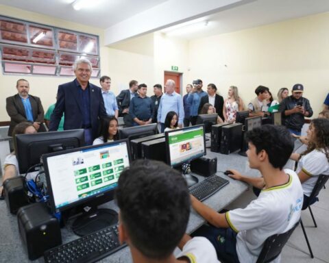 Educação: novo colégio padrão Século XXI atende 900 alunos em Rio Verde. Foto: Junior Guimarães