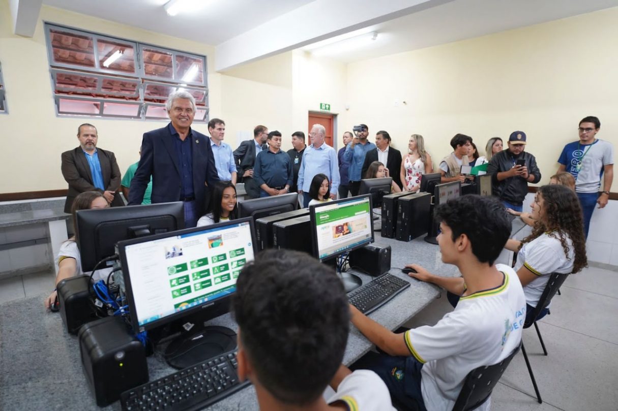 Educação: novo colégio padrão Século XXI atende 900 alunos em Rio Verde. Foto: Junior Guimarães