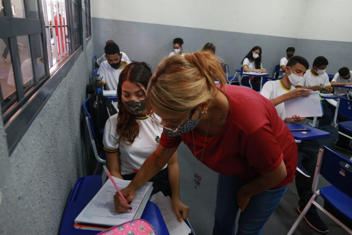 Projeto da Seduc irá focar em Língua Portuguesa, neste semestre, e em Matemática, no segundo semestre. Foto: Seduc