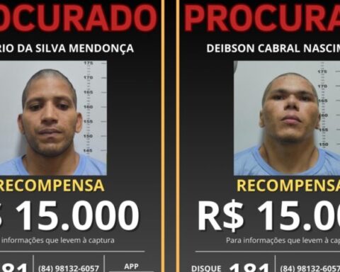 Cartazes dos fugitivos de Mossoró