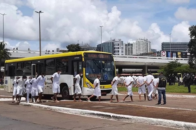 Detendos liberados no "saidão"