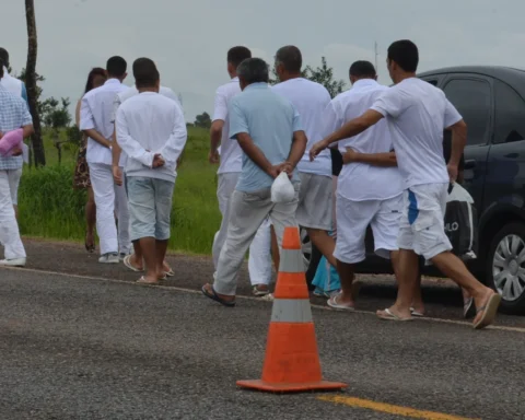 Detentos do saidão