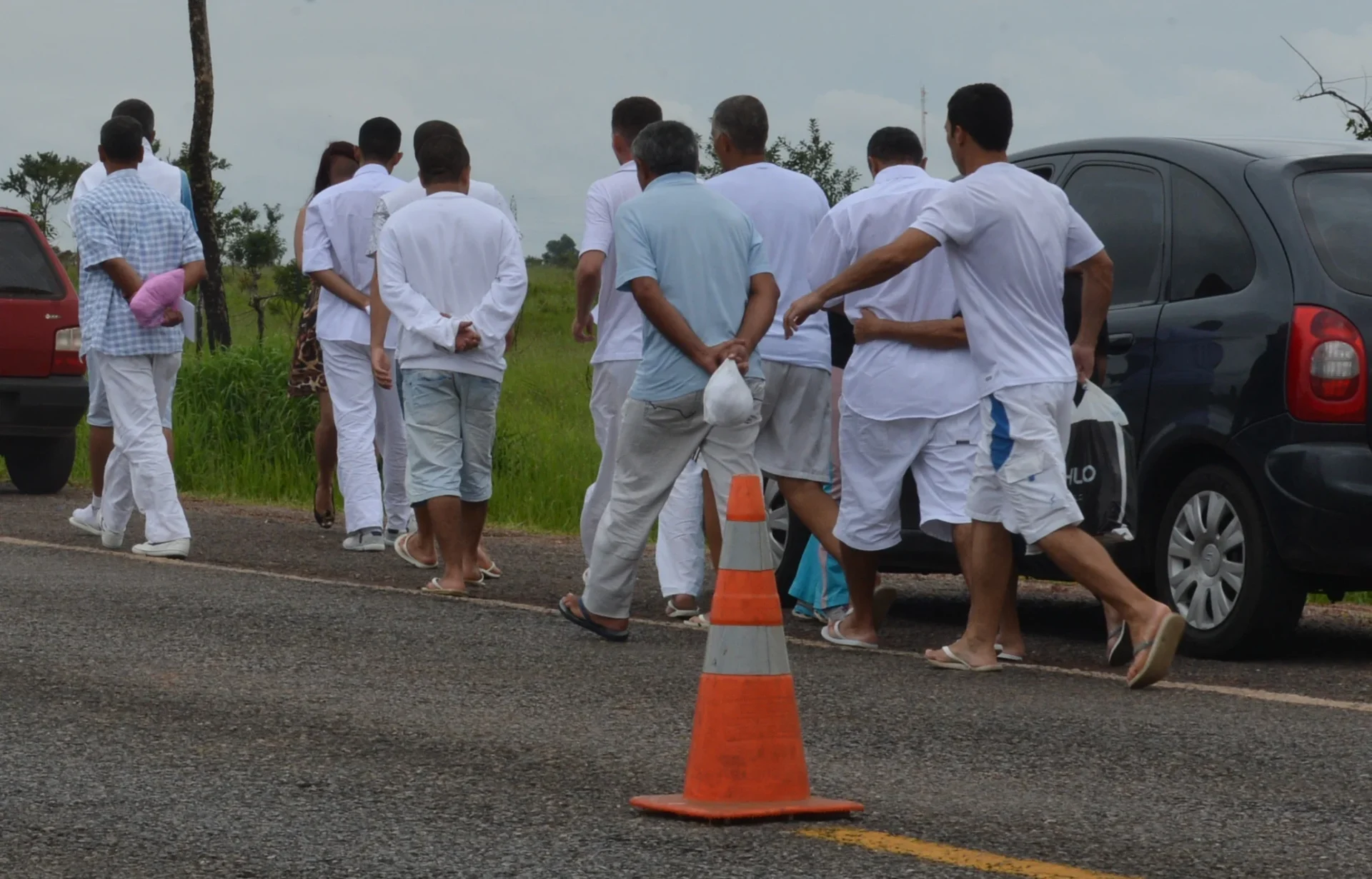 Detentos do saidão