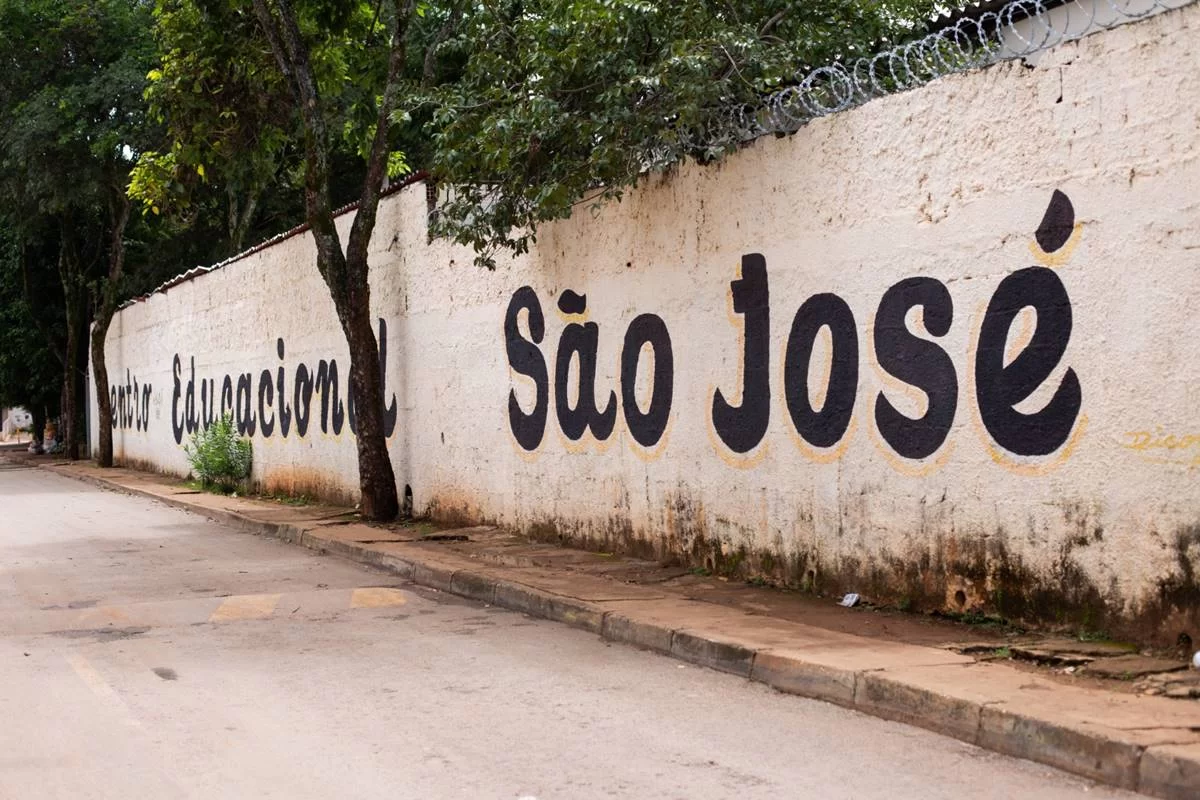 Muro da escola São José