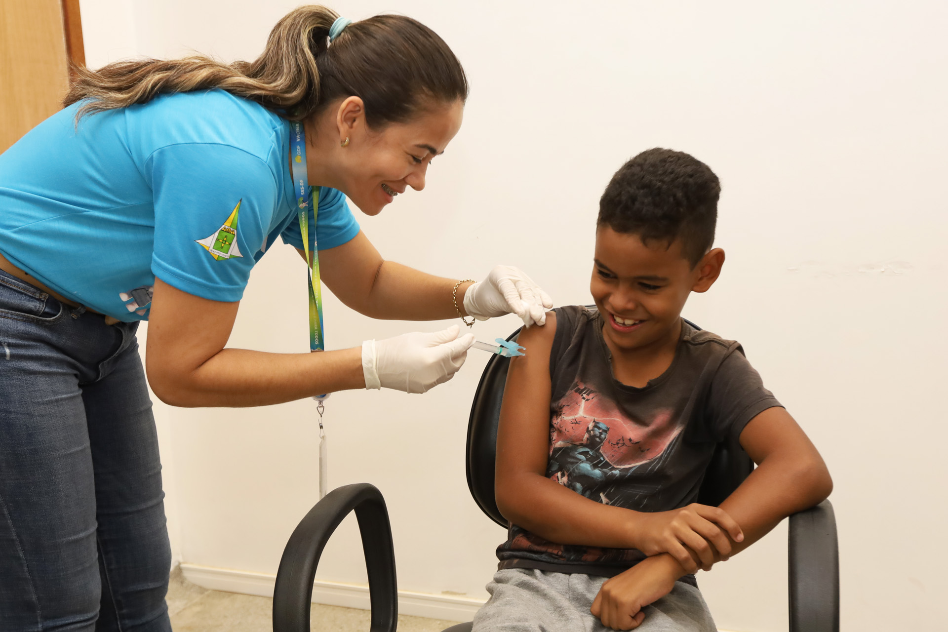 Vacinação contra dengue no DF