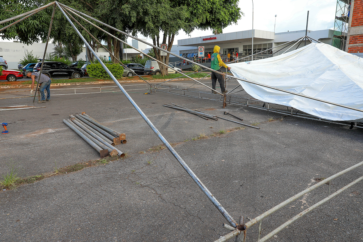 Tenda de hidratação