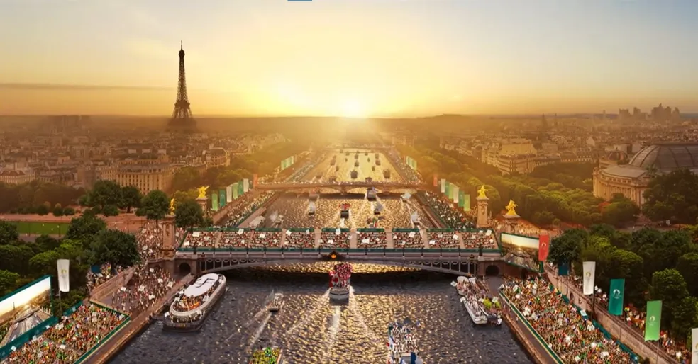 Abertura das Olimpíadas em Paris